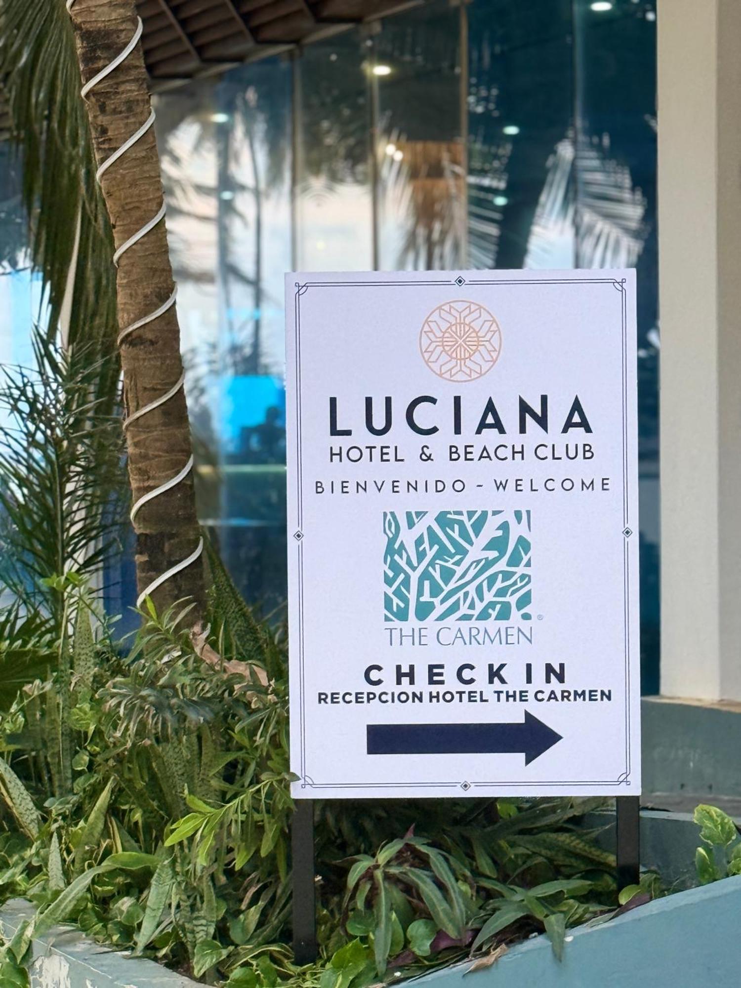 Luciana Hotel & Beach Club Плайя-дель-Кармен Екстер'єр фото